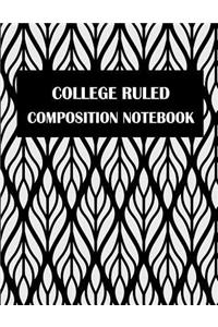 College Ruled Composition Notebook