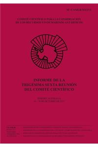 Informe de la Trigésima sexta reunión del Comité Científico