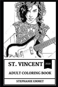 St. Vincent Adult Coloring Book