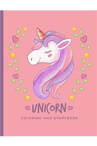 Unicorn Coloring and Storybook