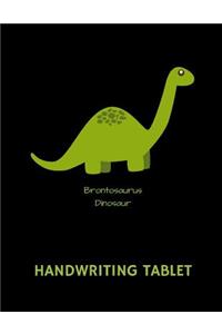 Brontosaurus Dinosaur Handwriting Tablet