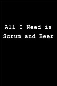 All I Need Is Scrum and Beer