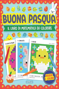 Buona Pasqua - Libro Di Matematica Da Colorare