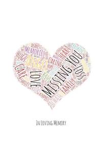 In Loving Memory Funeral Guest Book, Celebration of Life, Wake, Loss, Memorial Service, Condolence Book, Funeral Home, Church, Thoughts and In Memory Guest Book (Hardback)