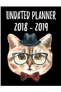 Undated Planner 2018 - 2019