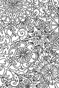 Color My Cover Christmas Journal - Snowflakes