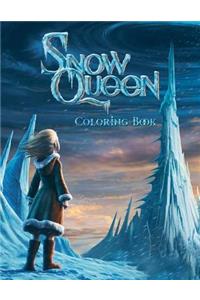 Snow Queen Coloring Book