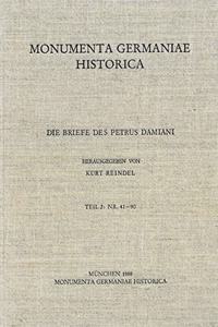 Die Briefe Des Petrus Damiani