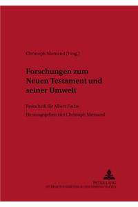 Forschungen Zum Neuen Testament Und Seiner Umwelt