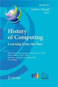 History of Computing: Learning from the Past