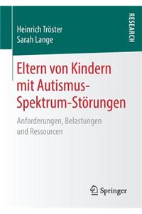 Eltern Von Kindern Mit Autismus-Spektrum-Störungen