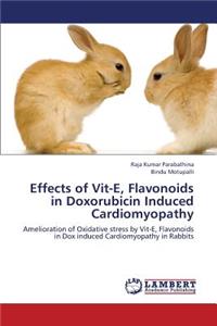 Effects of Vit-E, Flavonoids in Doxorubicin Induced Cardiomyopathy