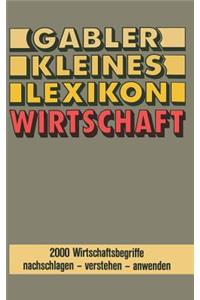 Gabler Kleines Lexikon Wirtschaft