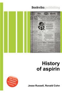 History of Aspirin