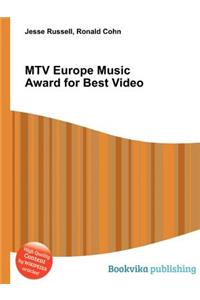 MTV Europe Music Award for Best Video