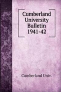 Cumberland University Bulletin