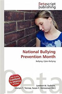 National Bullying Prevention Month