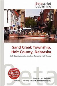 Sand Creek Township, Holt County, Nebraska