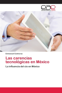 carencias tecnológicas en México