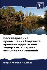 Расследование превышения бюджета време