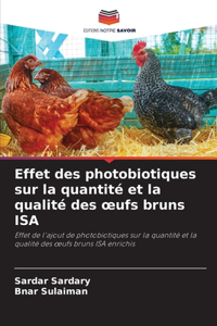 Effet des photobiotiques sur la quantité et la qualité des oeufs bruns ISA