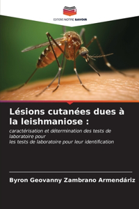 Lésions cutanées dues à la leishmaniose