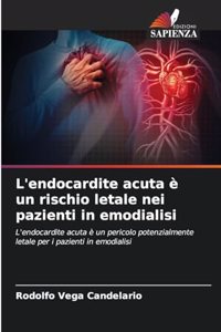 L'endocardite acuta è un rischio letale nei pazienti in emodialisi