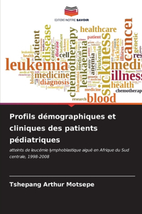 Profils démographiques et cliniques des patients pédiatriques