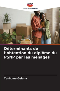 Déterminants de l'obtention du diplôme du PSNP par les ménages