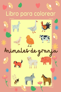 Libro para colorear Animales de granja