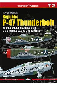 Republic P-47 Thunderbolt Xp-47b, B, C, D, G