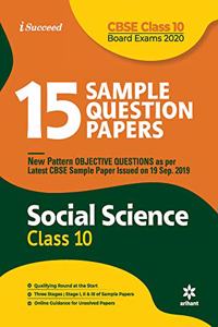 15 Sample Question Papers Social Science Class 10th CBSE(Old Edition)