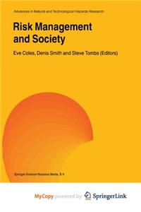 Risk Management and Society