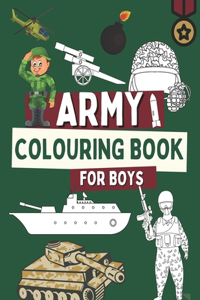 Army Colouring Book For Boys