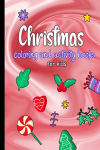 Christmas coloring and activity books for kids