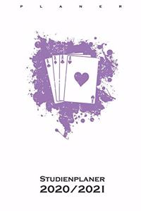 Poker Hand alle vier Ässer Studienplaner 2020/21