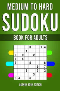 Medium to Hard Sudoku Books for Adults