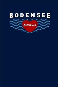 Bodensee Notizbuch, Reise Tagebuch