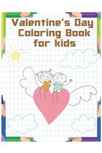 Valentine's Day Coloring Book For Kids