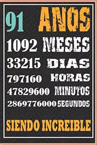 91 Años Siendo Increible