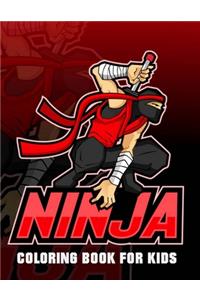 Ninja Coloring Book for kids (100 Pages)