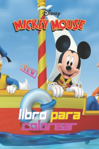 Disney Mickey Mouse Libro Para Colorear