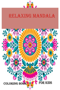 relaxing mandala coloring book for kids