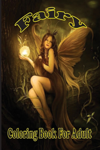 fairy coloring book for adult