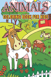 Animals Coloring book For Kids
