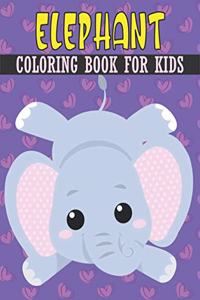 Elephants Coloring Book For Kids