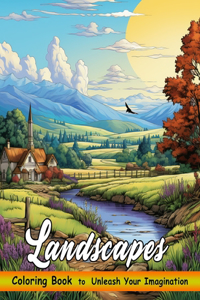 Landscapes Coloring Book