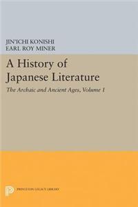 History of Japanese Literature, Volume 1