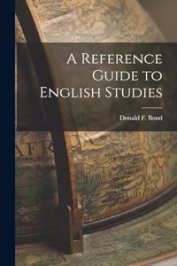 Reference Guide to English Studies