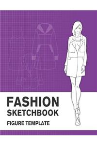 Fashion Sketchbook Figure Template
